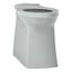 Corbelle Tall Elongated Toilet Bowl w/ Skirted Trapway (Ice Grey), K-33812-95