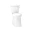 Corbelle Tall Two-Piece Elongated Toilet w/ Skirted Trapway, 1.28 Gpf (White), K-33813-RA-0