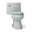 One-Piece Elongated Toilet w/ Concealed Trapway, 1.28 Gpf (Ice Grey), K-3619-95