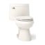One-Piece Elongated Toilet w/ Concealed Trapway, 1.28 Gpf (Biscuit), K-3619-96