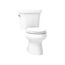 Wellworth Two-Piece Elongated Toilet, Dual-Flush (White), K-3988-0