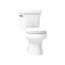 Wellworth Two-Piece Round-Front Toilet, 1.28 Gpf (White), K-3997-UT-0