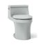 One-Piece Round-Front Toilet, 1.28 Gpf (Ice Grey), K-4007-95