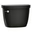 Cimarron Toilet Tank, 1.28 Gpf (Black), K-4369-7