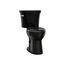 Highline Two-Piece Elongated Toilet, 1.28 Gpf (Black), K-43999-7