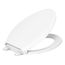 Cachet Quick-Release Elongated Toilet Seat (White), K-7315-0