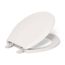 Quick-Release Round-Front Toilet Seat (Innocent Blush), K-4662-55