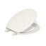 Brevia Quick-Release Round-Front Toilet Seat (Biscuit), K-4775-96