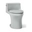 One-Piece Compact Elongated Toilet w/ Concealed Trapway, 1.28 Gpf (Ice Grey), K-5172-95