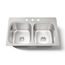 33" Top-Mount Double-Bowl Kitchen Sink (Stainless Steel), K-5267-3-NA