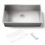 32" Undermount Single-Bowl Kitchen Sink w/ Accessories (Stainless Steel), K-5285-NA