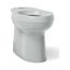 Elongated Toilet Bowl w/ Skirted Trapway (Ice Grey), K-5309-95