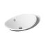 20-3/4" Oval Vessel Bathroom Sink (White), K-5403-P5-0
