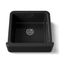 23-1/2" Undermount Single-Bowl Farmhouse Kitchen Sink (Black/Black), K-5665-7