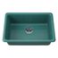 Iron/Tones 27" Top-/Undermount Single-Bowl Kitchen Sink (Teal), K-5708-17