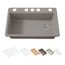 Riverby 33" Undermount Single-Bowl Workstation Kitchen Sink (Truffle), K-5871-5UPC-TRF