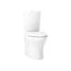 Persuade Curv Two-Piece Elongated Toilet w/ Skirted Trapway, Dual-Flush (White), K-6355-0