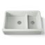 Smart Divide 35-3/4" Undermount Double-Bowl Farmhouse Kitchen Sink (Sea Salt), K-6427-FF