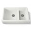 Smart Divide 35-3/4" Undermount Double-Bowl Farmhouse Kitchen Sink (Dune), K-6427-NY