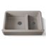 Smart Divide 35-3/4" Undermount Double-Bowl Farmhouse Kitchen Sink (Truffle), K-6427-TRF