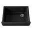 Whitehaven 29-1/2" Undermount Single-Bowl Farmhouse Kitchen Sink (Black), K-6486-7
