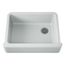 Whitehaven 29-3/4" Undermount Single-Bowl Farmhouse Kitchen Sink (Ice Grey), K-6487-95