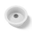 18-1/2" Top-/Undermount Single-Bowl Bar Sink (White), K-6565-0