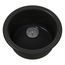 Porto Fino 18-1/2" Top-/Undermount Single-Bowl Bar Sink (Black), K-6565-7