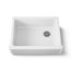 29-11/16"Undermount Single-Bowl Farmhouse Kitchen Sink (White), K-7251-0
