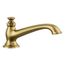 Artifacts Deck-Mount Bath Spout w/ Flare Design (Vibrant Brushed Moderne Brass), K-72777-2MB