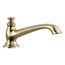 Artifacts Deck-Mount Bath Spout w/ Flare Design (Vibrant French Gold), K-72777-AF