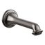 Artifacts Wall-Mount Bath Spout w/ Turned Design (Vibrant Titanium), K-72792-TT