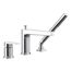 Taut Deck-Mount Bath Faucet w/ Handshower (Polished Chrome), K-74032-4-CP