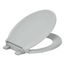 Cachet Nightlight Readylatch Quiet-Close Round-Front Toilet Seat (Ice Grey), K-75758-RL-95