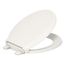 Cachet Nightlight Readylatch Quiet-Close Round-Front Toilet Seat (Biscuit), K-75758-RL-96