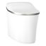 Eir One-Piece Elongated Smart Toilet, Dual-Flush (White w/ Brushed Nickel), K-77795-0BN