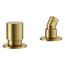 Components Deck-Mount Handshower Holder And Two-Way Diverter Valve (Vibrant Brushed Moderne Brass), K-77989-2MB
