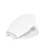 Nightlight Readylatch Quiet-Close Round-Front Toilet Seat (White), K-78059-RL-0