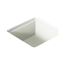 13" Square Undermount Bathroom Sink (Dune), K-8188-NY