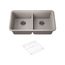 Cairn 33-1/2" Undermount Double-Bowl Kitchen Sink (Matte Taupe), K-8199-CM3