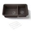 33-1/2" Undermount Double-Bowl Kitchen Sink (Matte Brown), K-8204-CM2