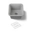15-1/2" Undermount Bar Sink (Matte Grey), K-8223-CM4