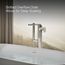 Ceric 60" x 29" Oval Freestanding Bathtub with Center Toe-Tap Drain (White)