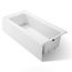 Bellwether 66" x 32" Alcove Bathtub with Right Drain (White)