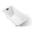 Tea-for-Two 60" x 32" Drop-In Bathtub for Two with Reversible Drain (White)