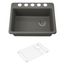 Riverby 27" Undermount Single-Bowl Kitchen Sink (Thunder Grey), K-8668-5UA1-58