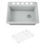 Riverby 27" Undermount Single-Bowl Kitchen Sink (Ice Grey), K-8668-5UA1-95