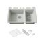 Riverby 33" Undermount Double-Bowl Workstation Kitchen Sink (Sea Salt), K-8669-5UA3-FF