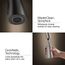 Artifacts Pull-Down Kitchen Sink Faucet with Three-Function Sprayhead (Vibrant Brushed Bronze), K-99259-BV