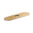 Three-Hole Kitchen Faucet Escutcheon (Vibrant Brushed Moderne Brass), K-24461-2MB